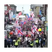 Thousands Protest Against Asylum Seeker Plan at Sussex Army Base