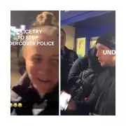 Undercover Cops Mistakenly Stopped by Uniformed Colleagues in London