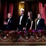 William and Kate attend Royal Variety Performance after Kate's recovery