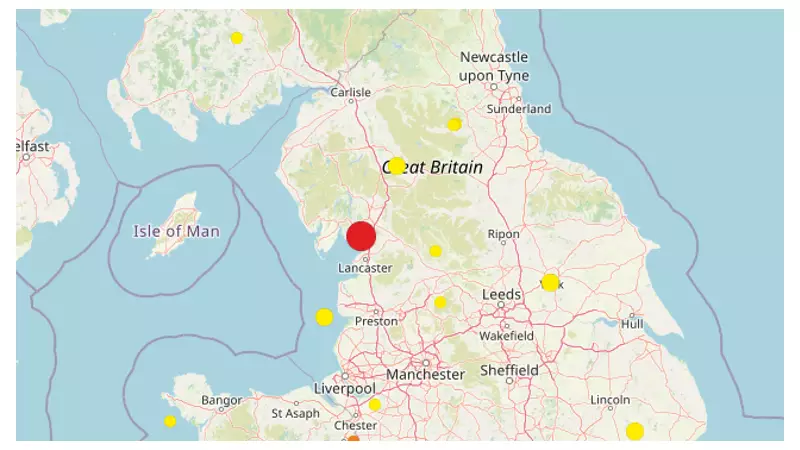 3.3 Magnitude Earthquake Shakes Homes in Northwest England