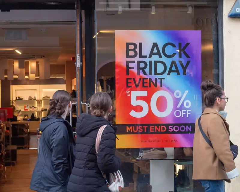 Black Friday Footfall Slumps 7.2% as UK Shoppers Tighten Belts