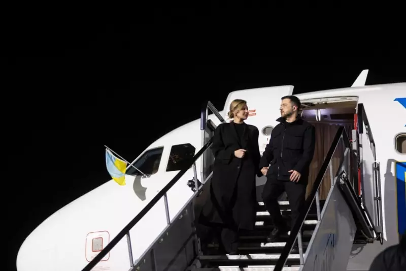 Drones Spotted Near Zelenskyy's Flight Path During Dublin Visit