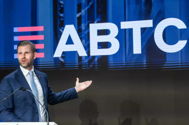 Eric Trump's Bitcoin Firm Plunges 50% in 30 Minutes Amid Crypto Winter