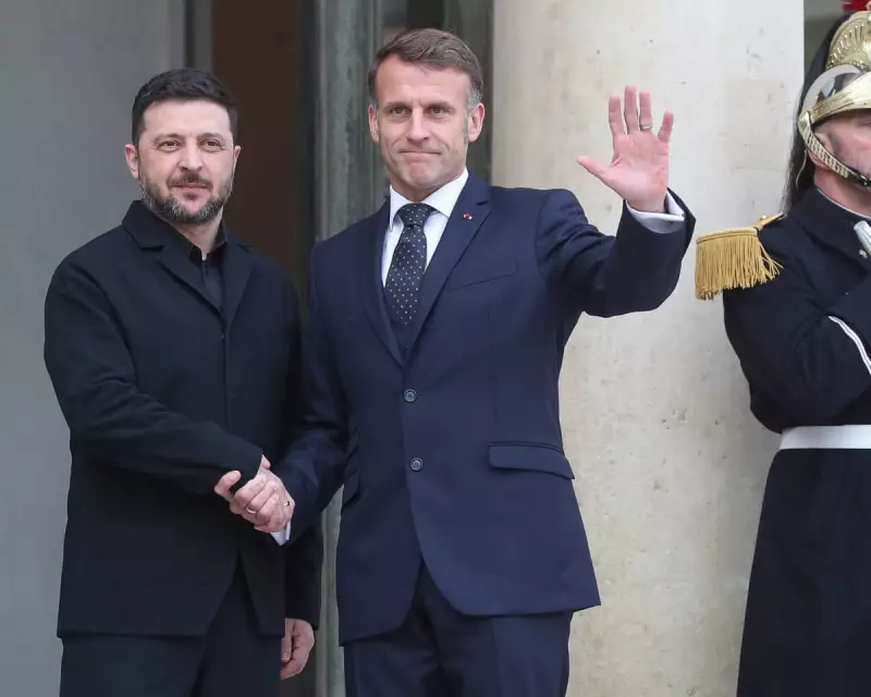 EU Warns US-Russia Talks Could Pressure Ukraine as Macron Meets Zelenskyy