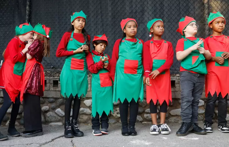 Festive Glow: Horse-Drawn Carts and Christmas Lights Illuminate UK Weekend