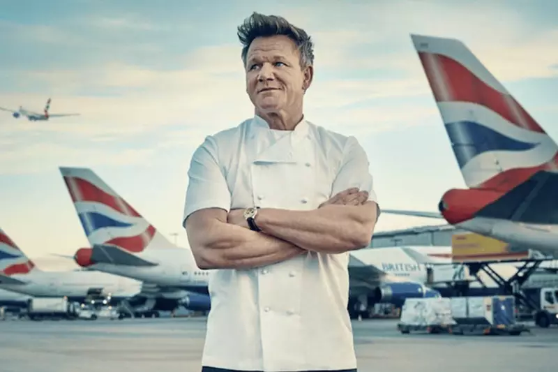Gordon Ramsay Opens Plane Food Market at Heathrow T5: Global Menu Revealed