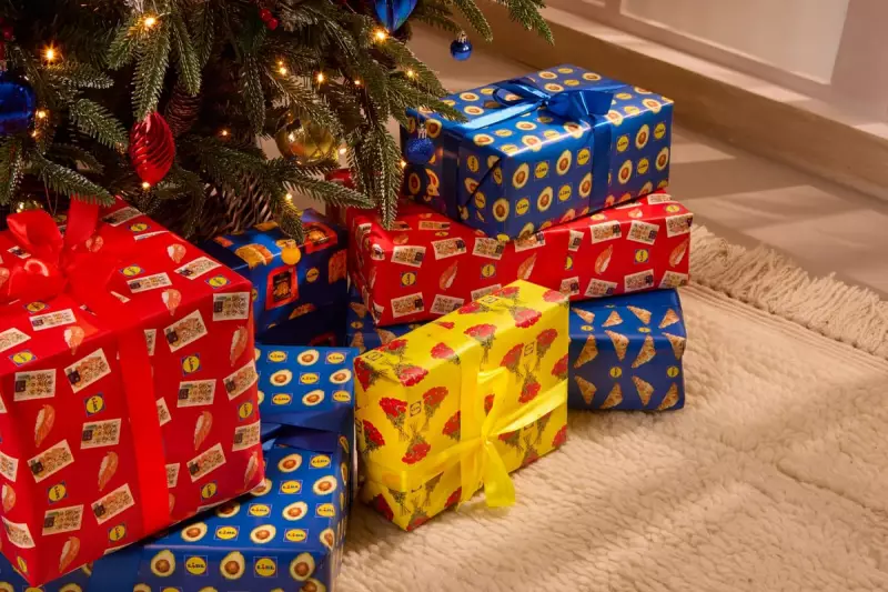 Lidl's 'Lidl Wrapped' Reveals UK's Top Buys as Festive Wrapping Paper
