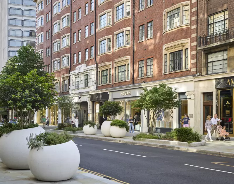 Sloane Street's Green Transformation: 100+ Trees and Wider Pavements Unveiled