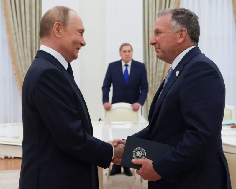 Trump Envoy Meets Putin in Moscow Amid US Push for Ukraine Peace Deal