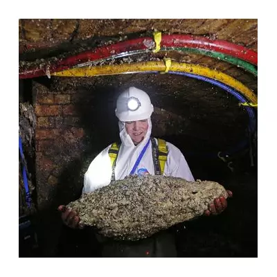 100-Tonne 'Fatberg' Discovered in East London Sewer, Sparks Thames Water Warning