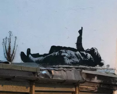 Banksy's Festive Statement: New London Mural Confirmed via Instagram