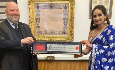 FN London Editor Shruti Chopra Awarded Freedom of the City of London