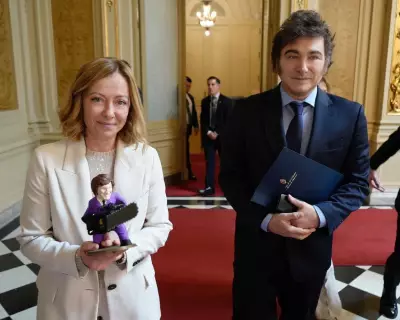 Meloni Auctions £700k in World Leader Gifts: Milei Statuette & Biden Bowl