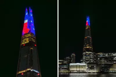 The Shard to Transform into Giant Red Stocking on Christmas Eve