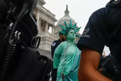 US Protest Art in 2025: From Melting Democracy to Human Banners