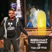 Four Arrested After Custard and Crumble Attack on Crown Jewels