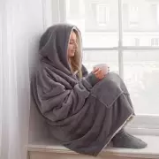 ‘Life-Saving’ £13 Blanket Hoodie Worn ‘Morning to Bedtime’ in 15 Colours