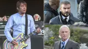 Music Stars and Fans Gather in Manchester for Stone Roses' Mani Funeral