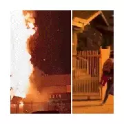 Off-duty paramedic rescues 7-year-old girl from LA house fire