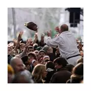 Smithfield's Pre-Christmas Meat Auction Draws Crowds After Market's Future Secured