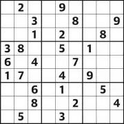 Sudoku #7133: A Gentle Puzzle for a Relaxing Monday