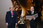 Trump awarded FIFA Peace Prize at 2026 World Cup draw in Washington spectacle