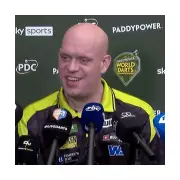 Van Gerwen tells Wright 'time to retire' after shock Ally Pally exit