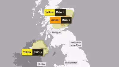 Amber Alert: Heavy Rain Triggers Flood Warnings Across Scotland and UK