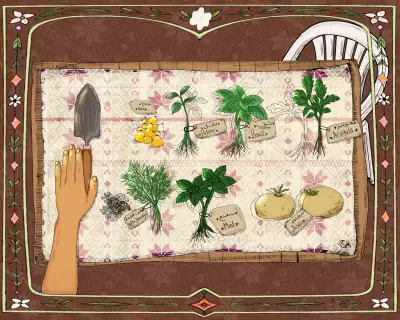 Amid Gaza's Conflict, a Family's Garden Becomes an Act of Defiance