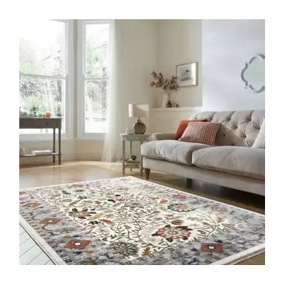 Dunelm's 'Stunning' £28 Floral Rug Brightens Rooms & Feels 'Luxurious'
