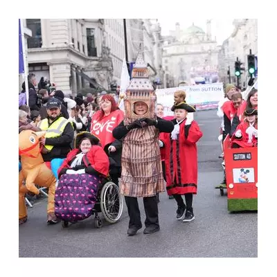 London's New Year's Day Parade Draws Thousands Despite Bitter Cold