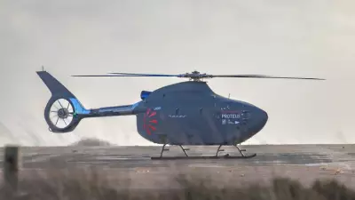 Royal Navy's £60m Autonomous Helicopter 'Proteus' Completes Maiden Flight