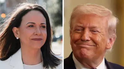 Trump Accepts Nobel Peace Prize Medal from Venezuelan Opposition Leader