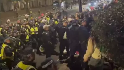 Violent Disorder at Iranian Embassy in London: Four Hospitalised, Police Injured