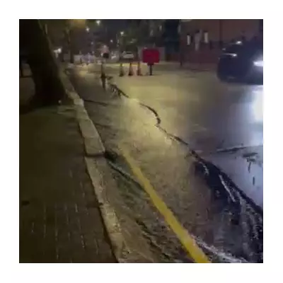 West London Road Flooded for 4 Days After Water Main Burst