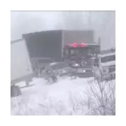 100-Vehicle Pile-Up on Michigan Interstate as Arctic Storm Brings Chaos