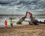 24 Containers Lost at Sea Litter Sussex Coast with Onions, Bananas and Debris