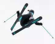 Australian Teen Indra Brown, 15, Wins World Cup Freeski Gold in Calgary