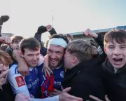 Crystal Palace Fans Stage Protest at Macclesfield FA Cup Tie