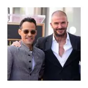 David Beckham Shows Support for Marc Anthony Amid Wedding Dance Controversy