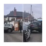 Forklift Driver Moves Badly Parked Car in Birmingham, Echoing 2022 Farm Case