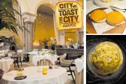 Galvin La Chapelle's Toast & Taste Menu Celebrates City AM Award Win