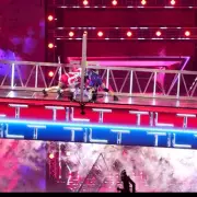 Gladiators' New 'Everest' Game Suspends Stars 21ft High on Tilting Platform