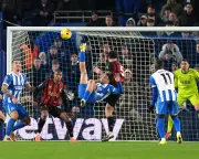 Kostoulas's Stunning Bicycle Kick Rescues Point for Brighton in Dramatic Draw