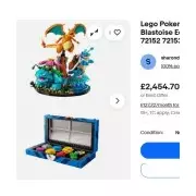 Lego Pokémon Sets Hit £2,500 on eBay as Scalpers Exploit Hype