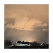 Londoners Stunned by Mysterious Orange Sky: Fire at Peckham Station Revealed