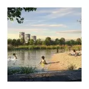 London's New Wild Swimming Park: Free Ponds & Beach Planned for East London