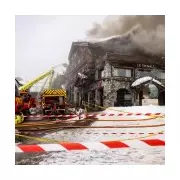 Luxury Alpine Hotel Evacuated as Firefighters Battle Blaze in Courchevel