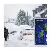 Storm Goretti tracker map shows where 8 inches of snow could hit UK