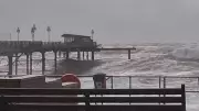 Storm Ingrid Washes Away Section of Historic Teignmouth Grand Pier in Devon